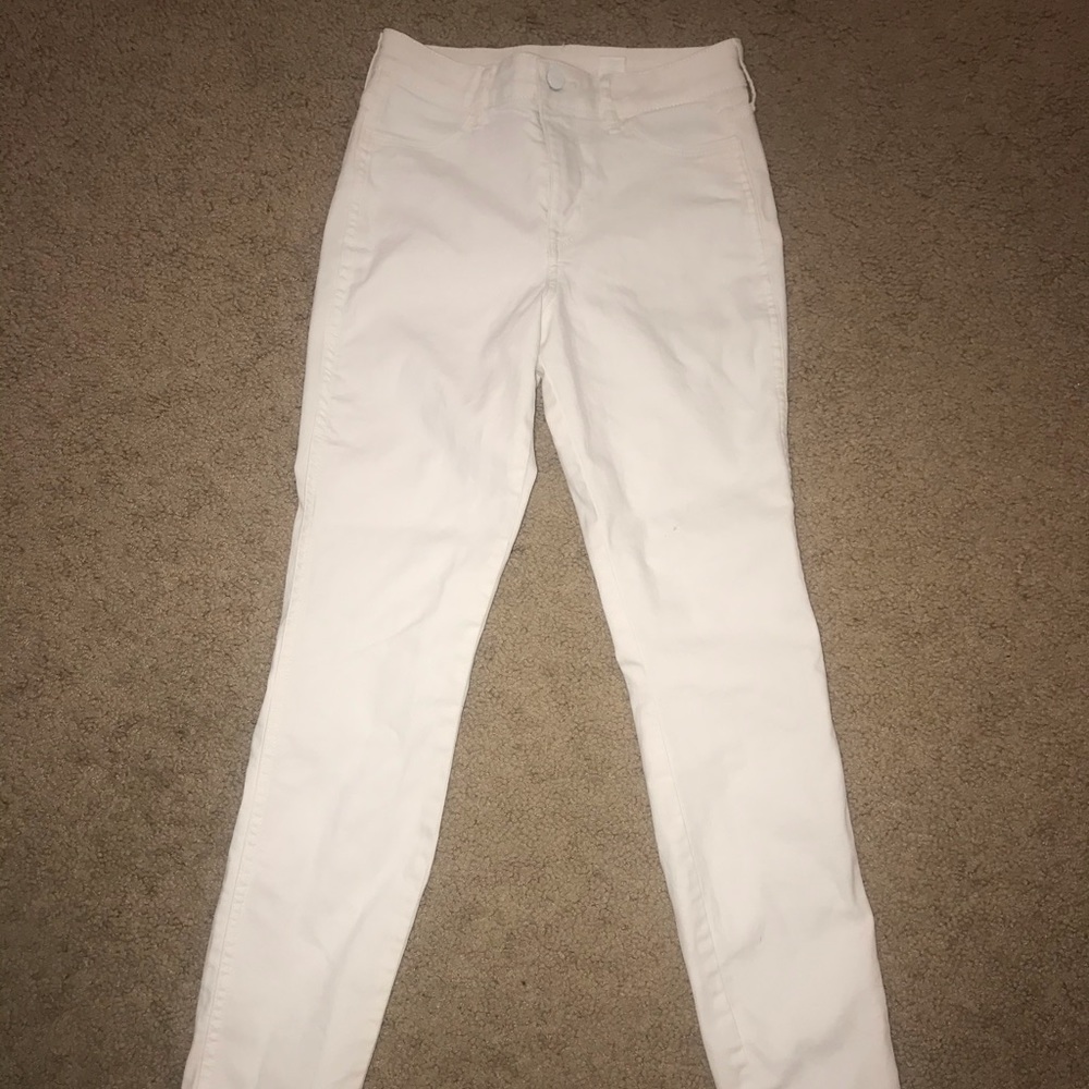 White jeans